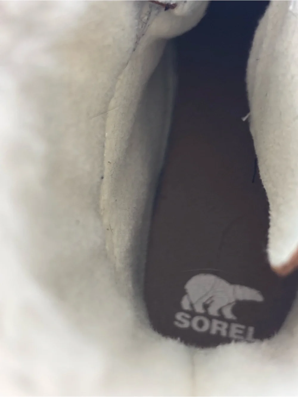 Sorel Whitney II Joan Lace Girls Boots Winter Waterproof Size 6 Snow Brown Tan